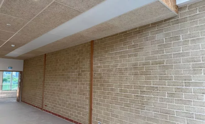 Création de mur en brique de terre compressée, Rouen, Entreprise PETIT